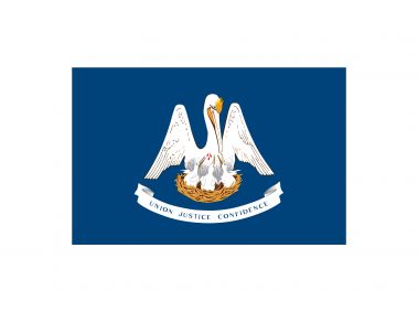 Flag of Louisiana Logo
