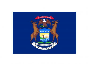 Flag of Michigan Logo