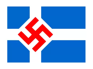 Flag of the Nationalist Party Iceland Logo