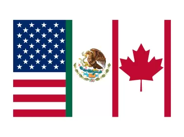 Flag of the North American Free Trade Agreement Logo