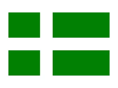 Flag of the Puerto Rican Independence Party Logo