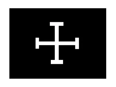 Flag of the Puerto Rican Nationalist Party Logo