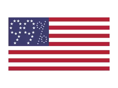 Flag of the United States 99 Percent Logo