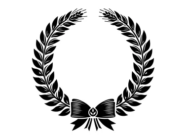 Floral Wreath Logo Template