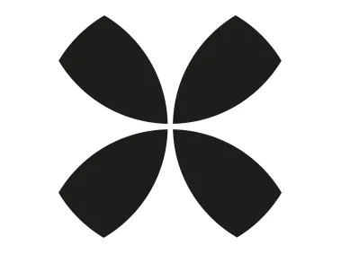 Flower Shape Geometric Logo Template