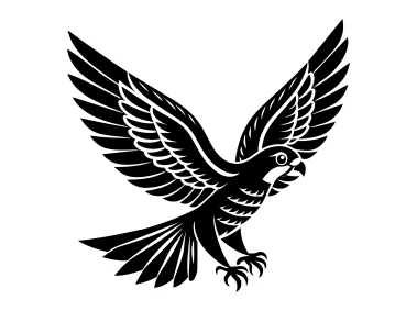 Flying Falcon Logo Template