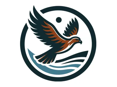 Flying Hawk Logo Template