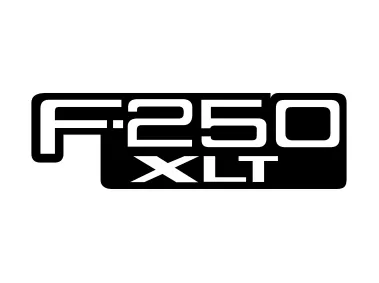 Ford F 250XLT Logo