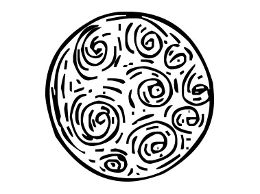 Free SVG Black Meteor Logo Template