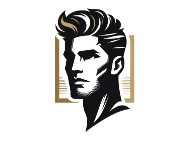 Free Vector Abstract Man Portrait Logo Template