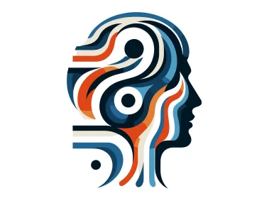 Free Vector Abstract Portrait Logo Template