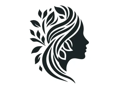 Free Vector Abstract Portrait Logo Template