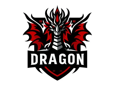 Free Vector Dragon Logo Template