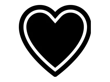 Free Vector Heart Design Logo Template