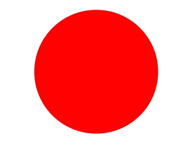 Free Vector Red Circle Shape Logo Template