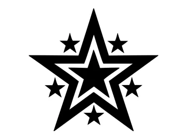 Free Vector Stars Logo Template