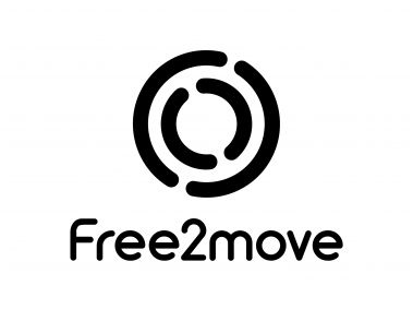 Free2move Black Logo