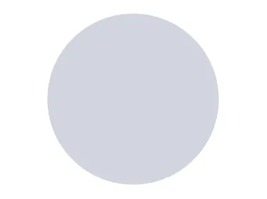 French Gray Circle Shape Logo Template