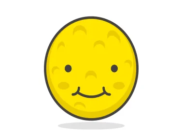 Full Moon Face Emoji Icon