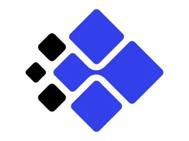 Geometric Abstract Connection Shape Logo Template