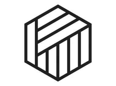 Geometric Abstract Hexagon Design Logo Template