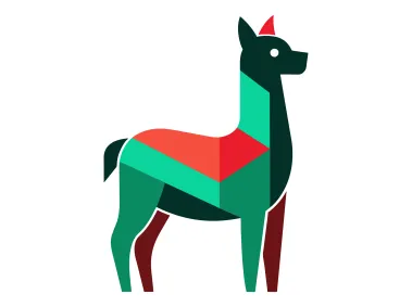 Geometric Alpaka Logo Template