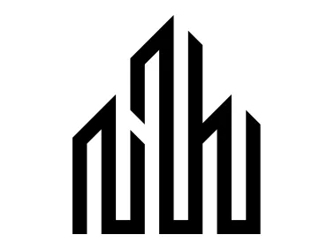 Geometric Buildings Logo Template