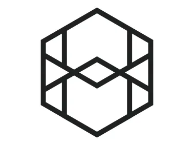 Geometric Hexagon H Letter Logo Template