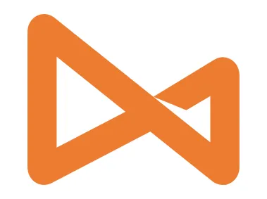 Geometric Infinity Shape Logo Template