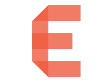 Geometric Letter E Logo Template