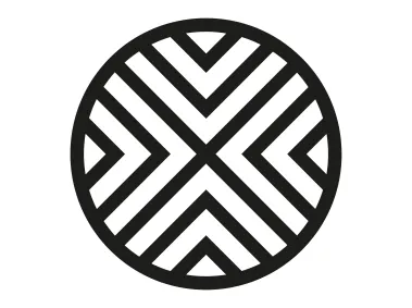 Geometric Nexus Vector Shape Logo Template