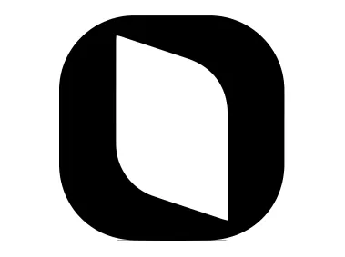 Geometric O Letter Shape Logo Template