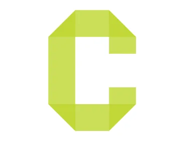 Geometric SVG Letter C Logo Template