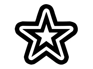 Geometric Vector Star Logo Template