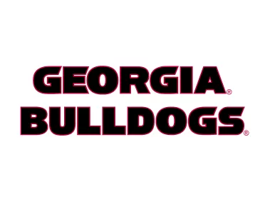 Georgia Bulldogs Wordmark Logo