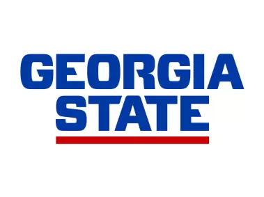 Georgia State Athletics Wordmark Logo