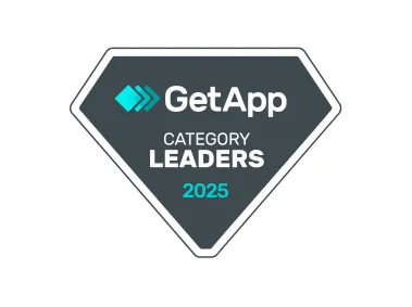 GetApp Category Leaders 2025 Badge Logo