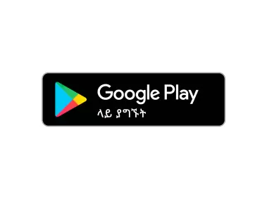 Google Play Badge Amharic Logo