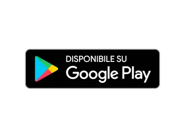 Google Play Badge Italian Disponibile Su Google Play Logo