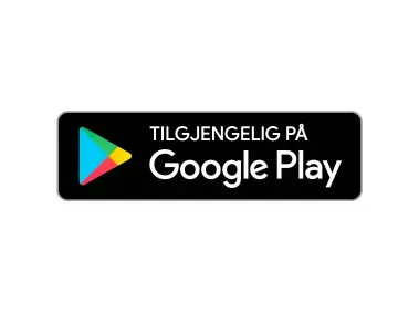 Google Play Badge Norwegian Tilgjengelig Pa Google Play Logo