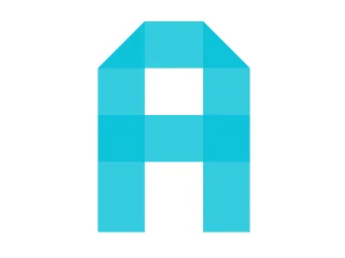 Green A Letter Logo Template