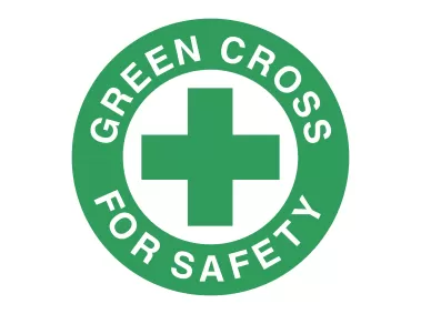 Green Cross for Safety Logo