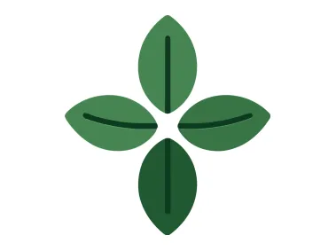 Green Flower Logo Template