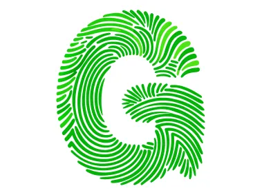 Green G Letter Logo Template