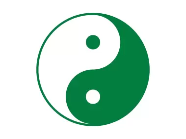 Green Taijitu Logo