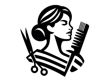 Hairdresser Logo Template