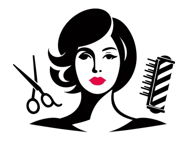 Hairdresser Logo Template
