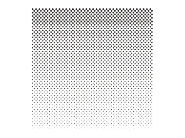 Halftone Dots Pattern Geometric Shape Logo