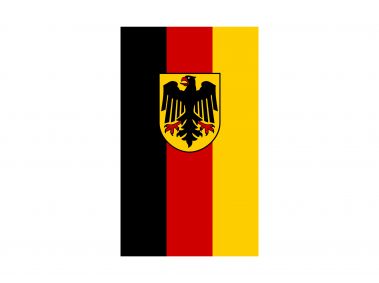 Hanging State Flag of Germany Logo