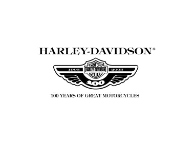 Harley Davidson 2003 Years Logo